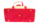 Canvas Tote Bag - Red Trim 