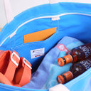 Big Sur Splash Tote: Olive / 22"W x 14"H x 8" D