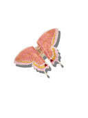 Hand-painted Swallowtail Butterfly Claw Hair Clip: Baby Blue - Limited Edition