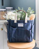 Steele Utility Tote: Navy Canvas