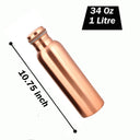 Plain copper bottle (1L)