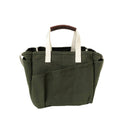 Steele Utility Tote: Waxed Brown Canvas