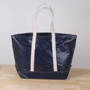 Big Sur Splash Tote: Navy / 22"W x 14"H x 8" D