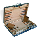 We Games Black Zebra Wood Backgammon Set 15 in.