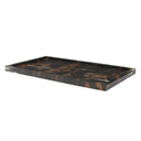 Black & Gold Marble Polished Finish Tray
