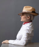 Royal - Panama Straw Fedora: Beach Sand / Small 22/22.5