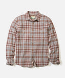 Pacifica Stretch Twill Overshirt Warm Plaid