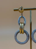 House of Lavande 1960s Castlecliff Silver Earrings
