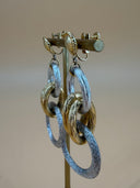 House of Lavande 1960s Castlecliff Silver Earrings