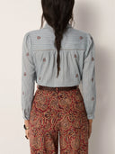 Maison Hotel Amrit Blouse Dusty Blue