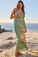 Floridian Bias Dress - Sage