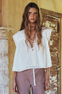 Young at Heart Crop Blouse