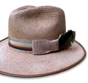 Royal - Panama Straw Fedora: Camel / Small 22/22.5