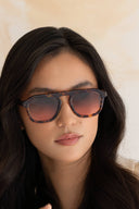 Addison Acetate Unisex Aviator Sunglasses : Sunset