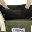 Steele Utility Tote: Waxed Brown Canvas