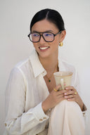 Billie Blue Light Readers Reading Glasses Unisex Eyeglasses : Honey Tortoise / +2