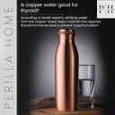 Plain copper bottle (1L)