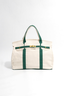 Handmade Boatkin Premium Cotton Canvas Bag: Midnight Navy