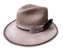 Royal - Panama Straw Fedora: Beach Sand / Small 22/22.5