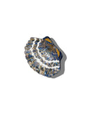 Hand-painted Seashell Claw Hair Clip | Eco-Friendly: Golden Sand