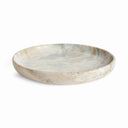Josephine Tray - Brown/White Marble