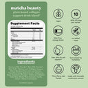 Matcha Plant-Based Collagen Boost Latte Stick Packs - Box of 10