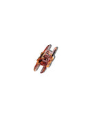 Hand-painted Seashell Claw Hair Clip | Eco-Friendly: Golden Sand