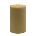 3 Wick Large Flameless Candle - Dark Champagne