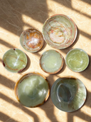 Green Earthy Onyx Bowl - 10"