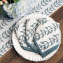 INDIA HICKS HOME CLIMBING NETTLE DUSTY SKY | NAPKINS SET OF 4